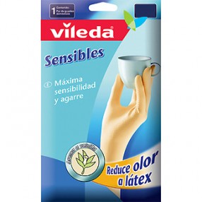 VILEDA guante sensible talla grande